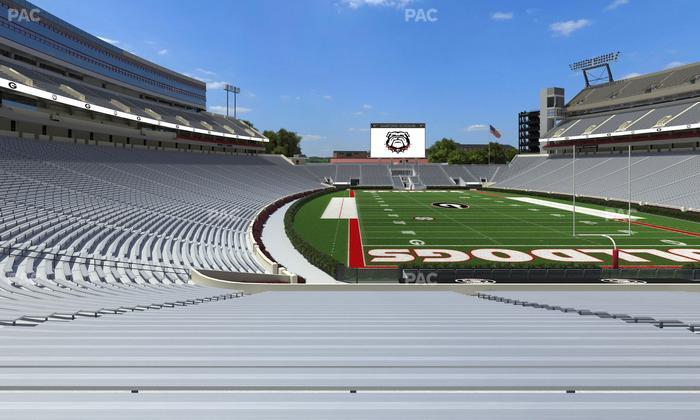 Sanford Stadium - Section 121 Seat View