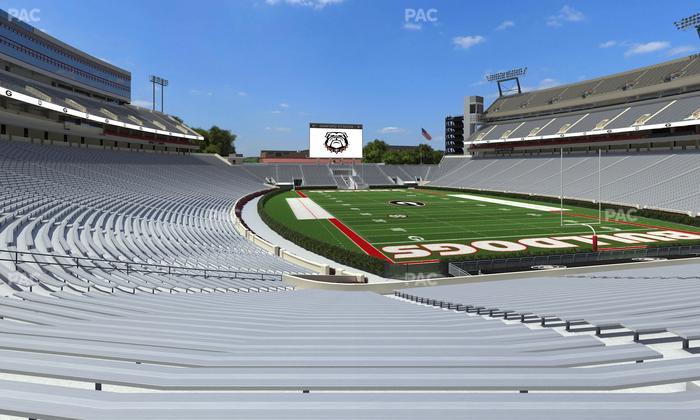 Sanford Stadium - Section 122 Seat View