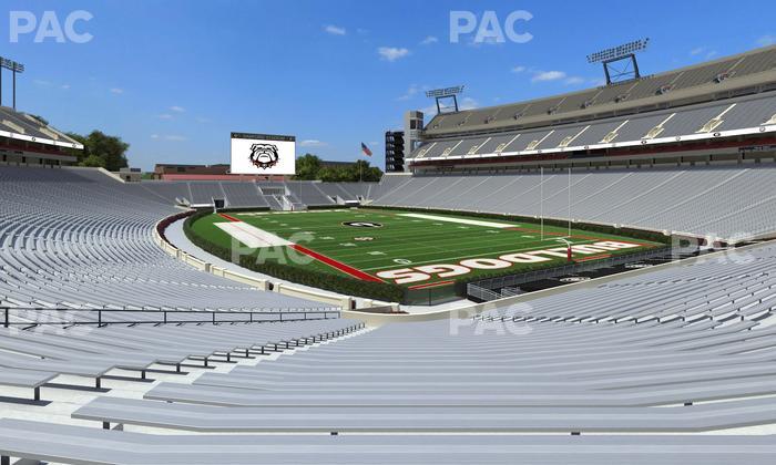 Sanford Stadium - Section 123 Seat View