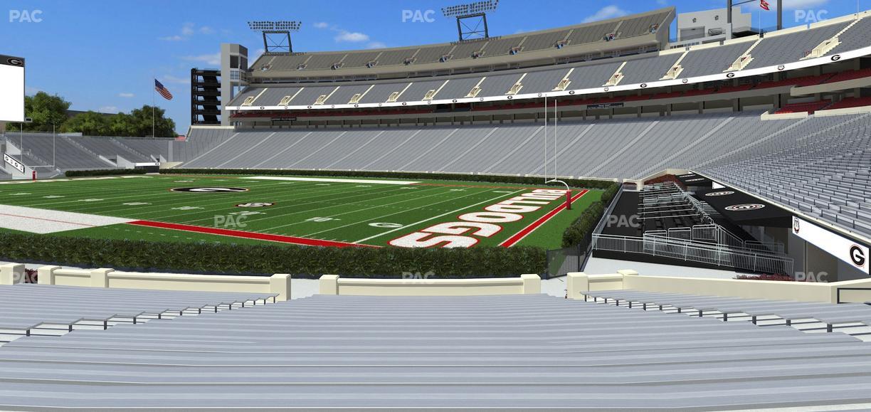 Sanford Stadium - Section 126 Seat View