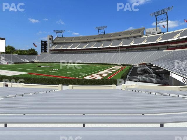 Sanford Stadium - Section 126 Seat View