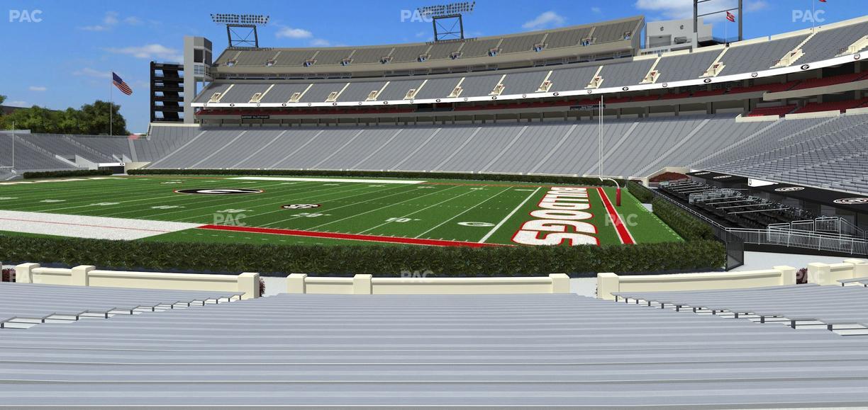 Sanford Stadium - Section 127 Seat View