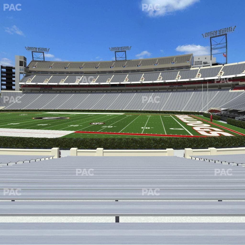 Sanford Stadium - Section 128 Seat View