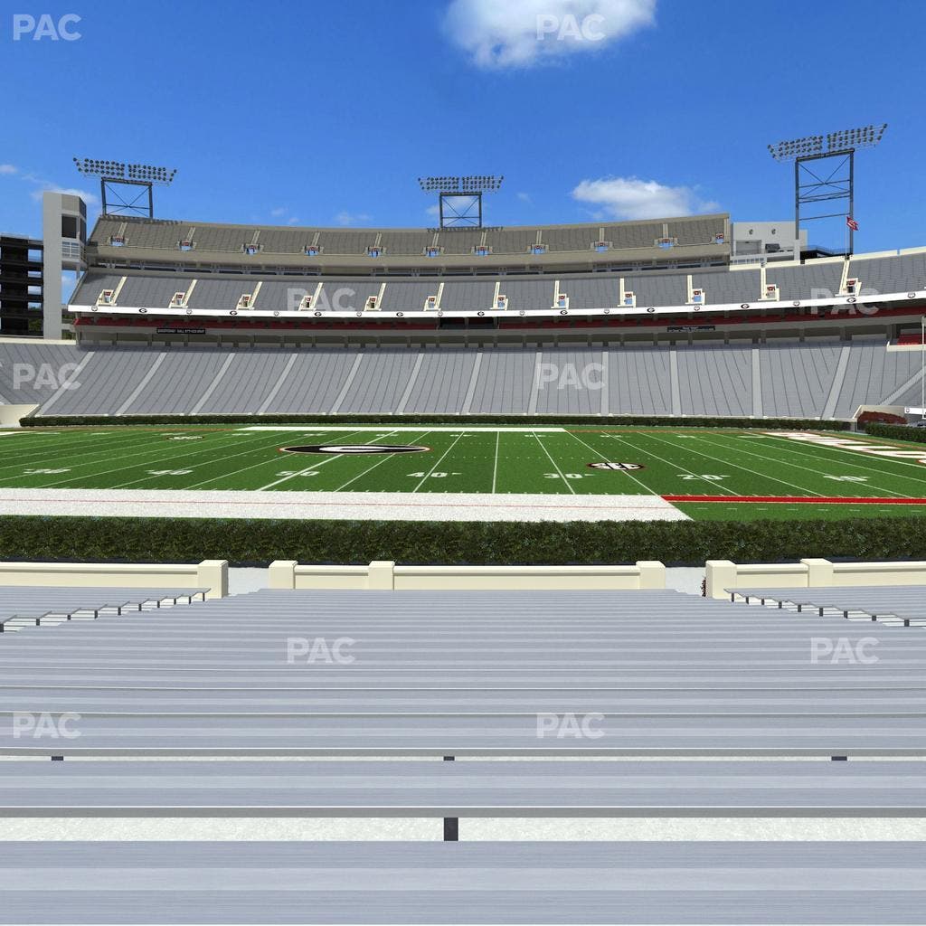 Sanford Stadium - Section 130 Seat View