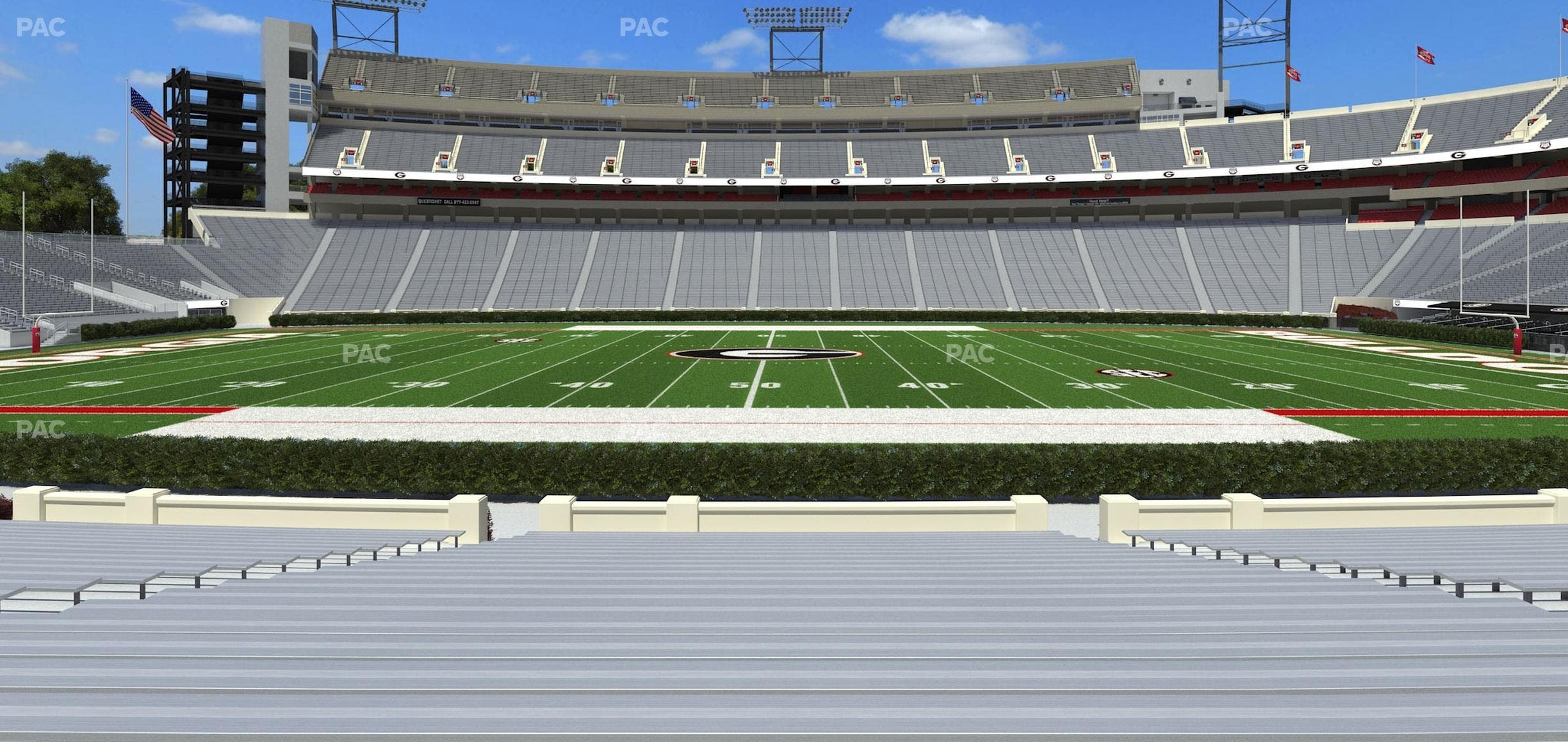 Sanford Stadium - Section 131 Seat View