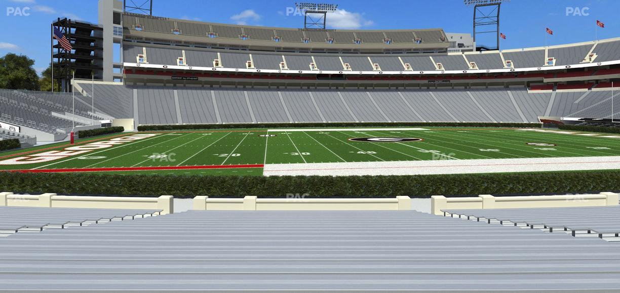 Sanford Stadium - Section 133 Seat View
