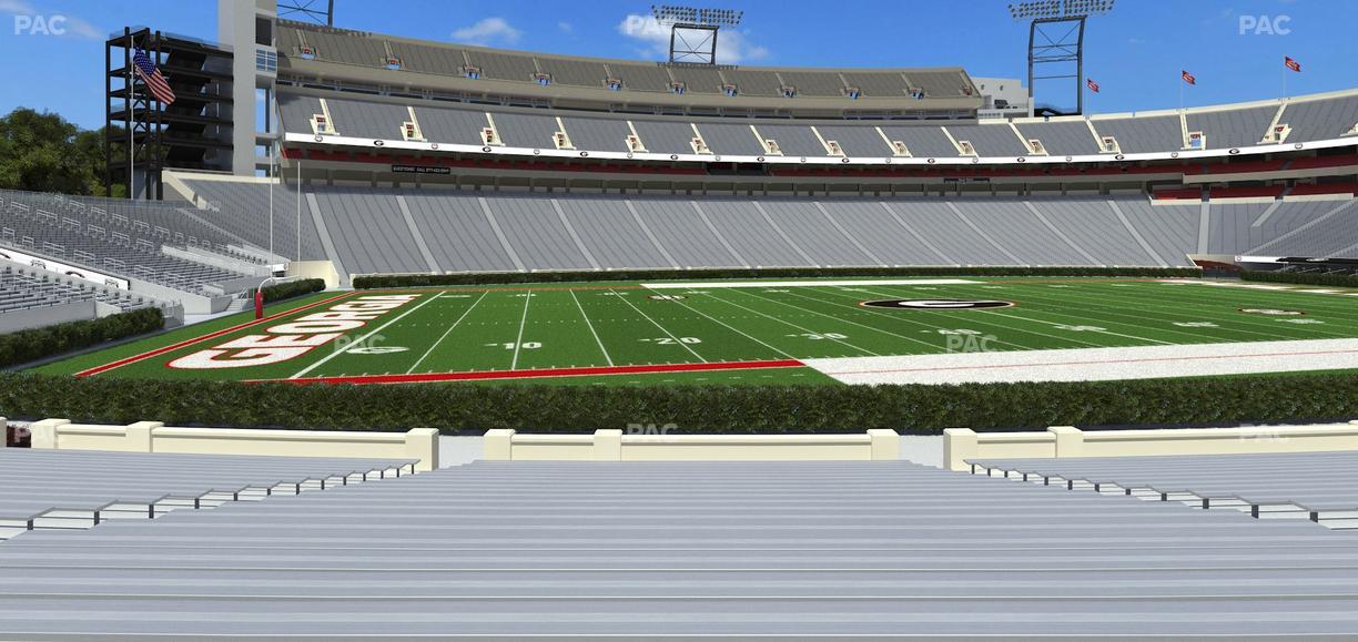 Sanford Stadium - Section 134 Seat View