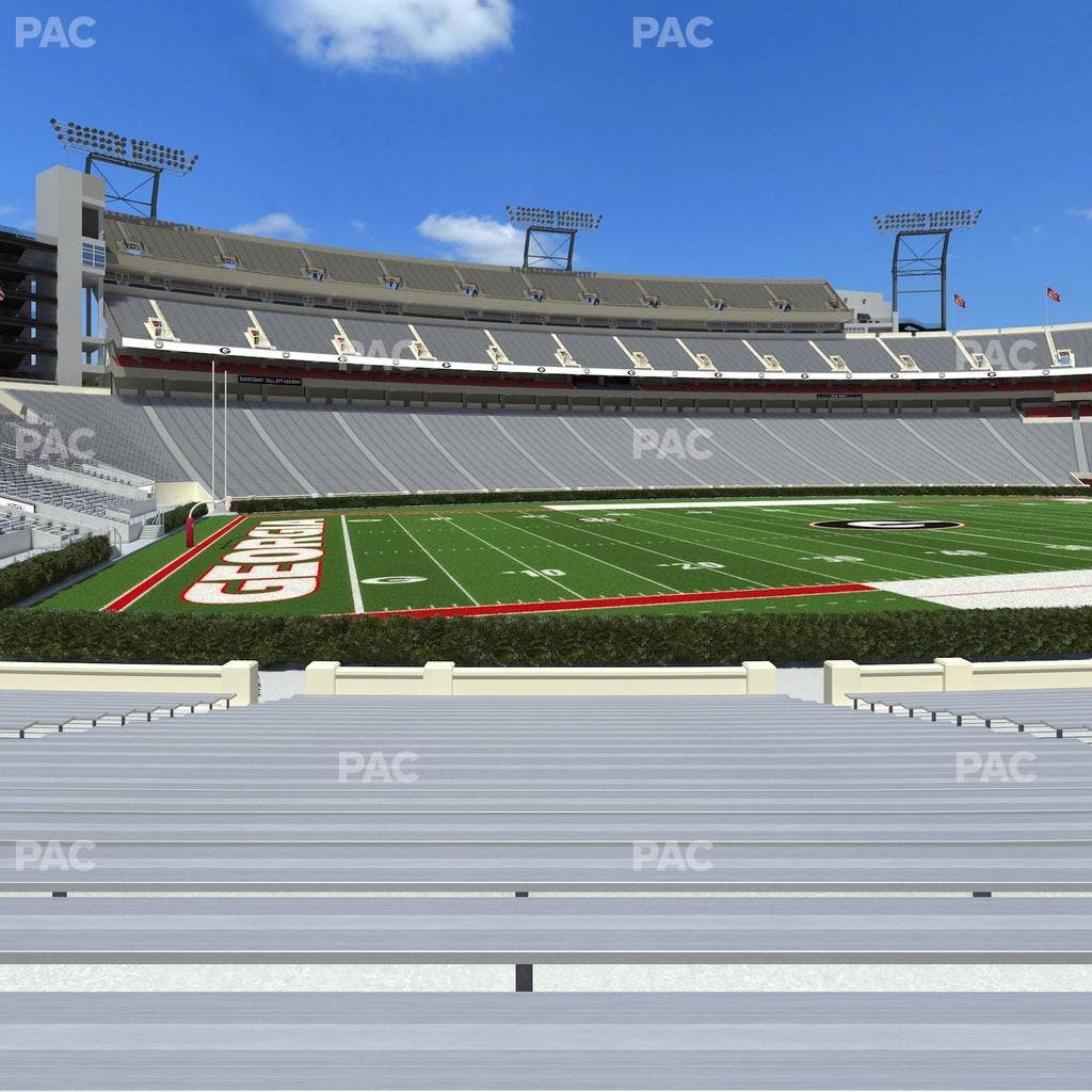 Sanford Stadium - Section 135 Seat View