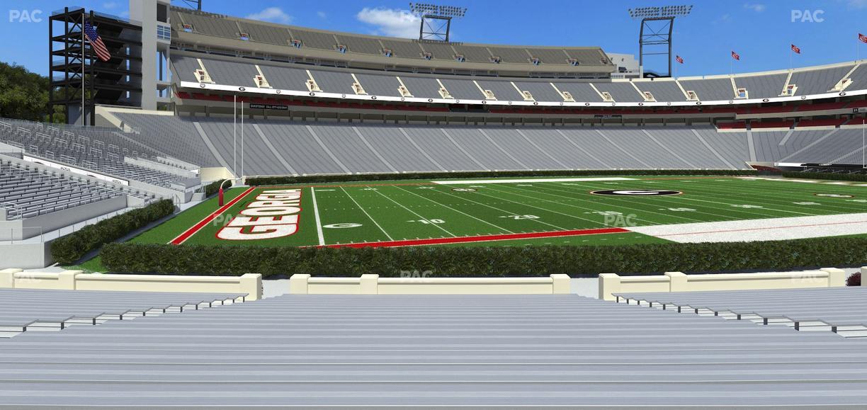 Sanford Stadium - Section 135 Seat View