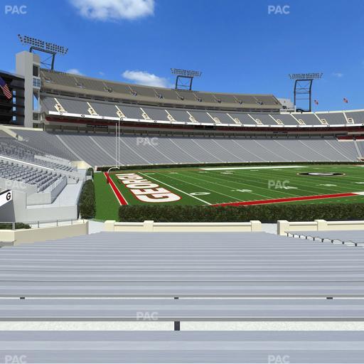 Sanford Stadium - Section 136 Seat View