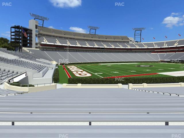 Sanford Stadium - Section 136 Seat View Sanford Stadium - Section 136 Seat View