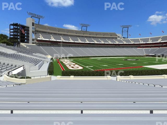 Sanford Stadium - Section 136 Seat View