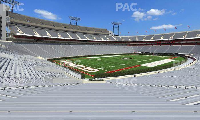 Sanford Stadium - Section 137 Seat View