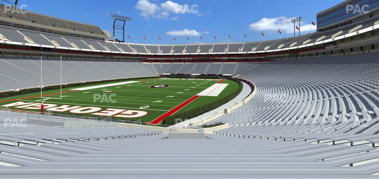 Sanford Stadium - Section 138 Seat View