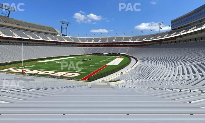 Sanford Stadium - Section 138 Seat View