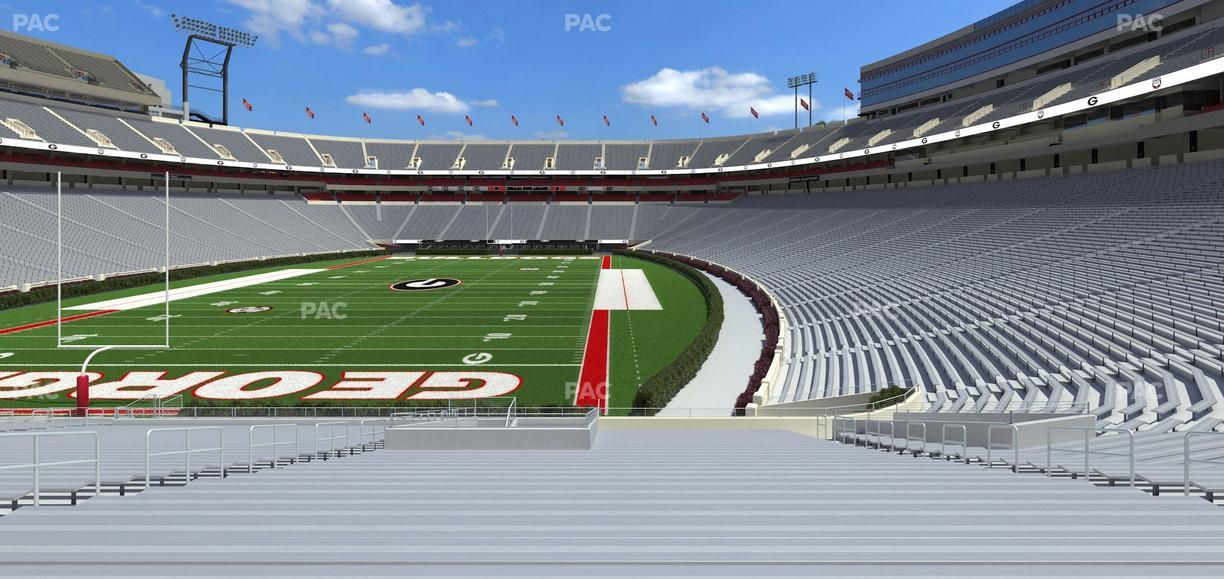 Sanford Stadium - Section 139 Seat View