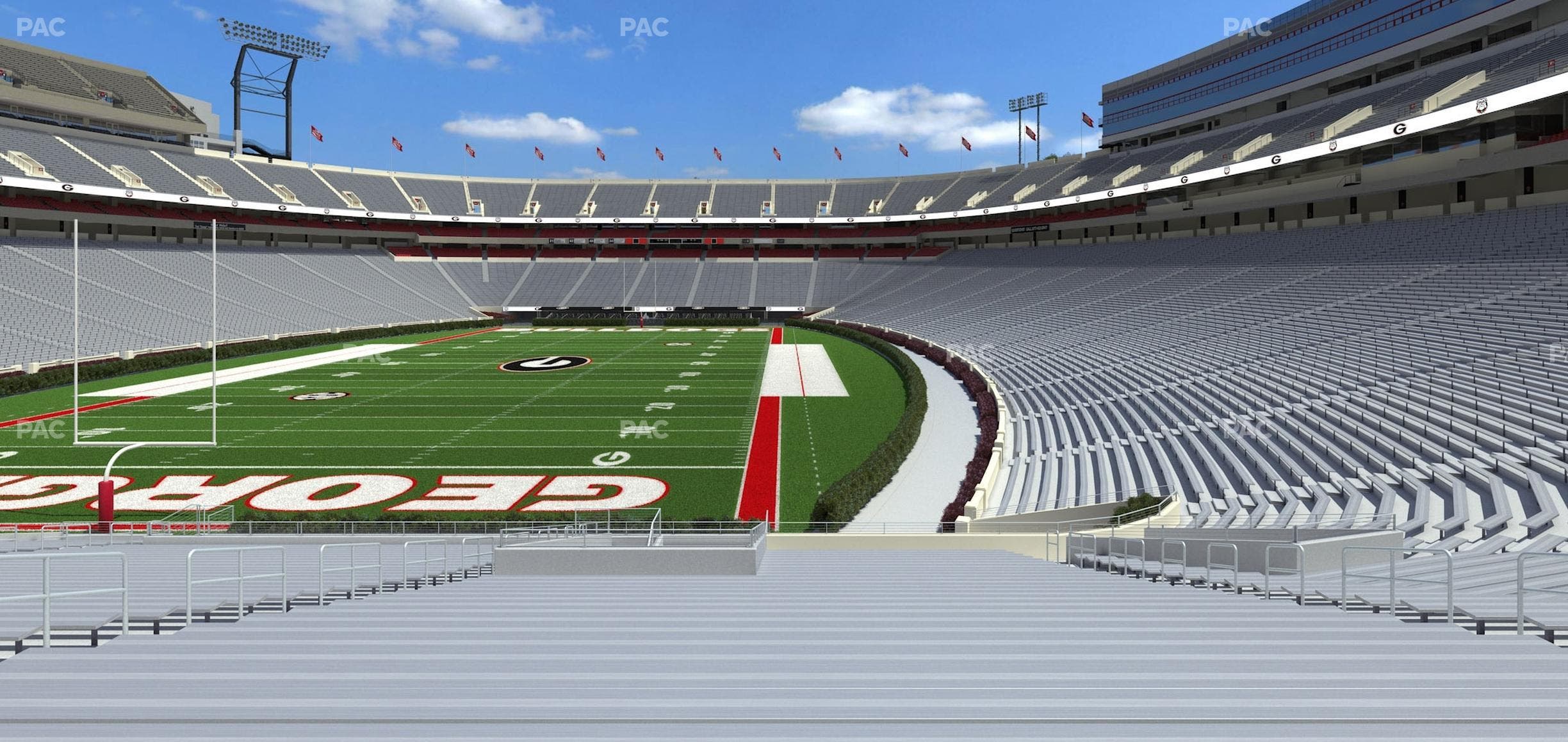 Sanford Stadium - Section 139 Seat View
