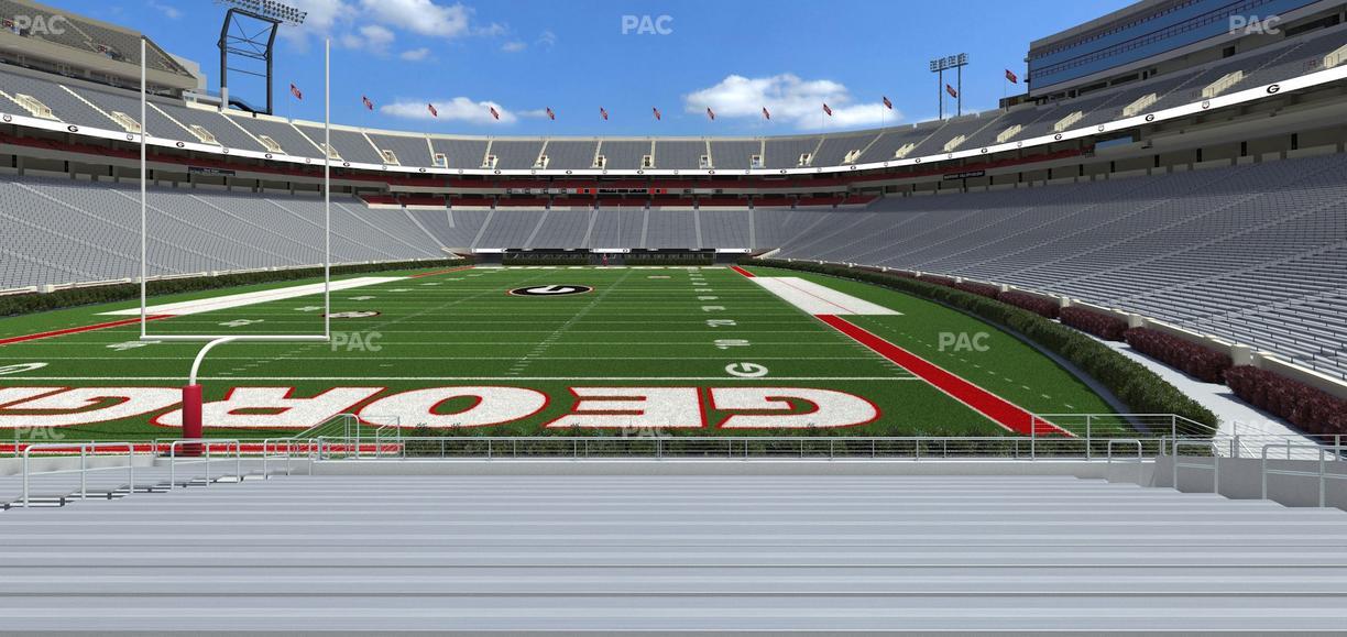 Sanford Stadium - Section 140 Seat View