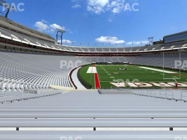 Sanford Stadium - Section 143 Seat View