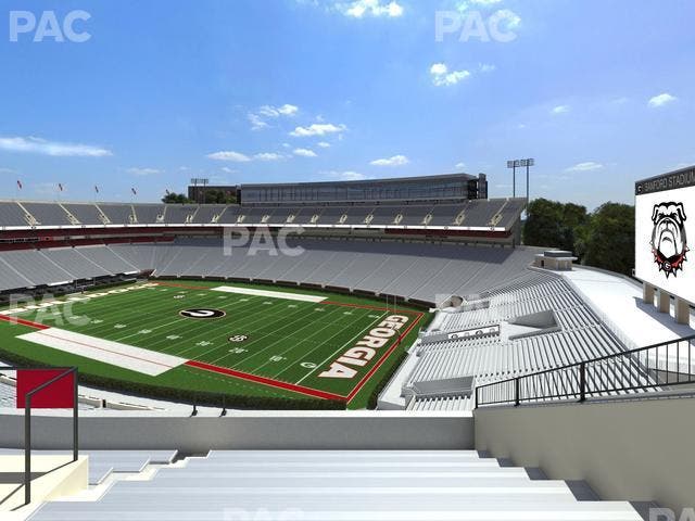 Sanford Stadium - Section 301 Seat View