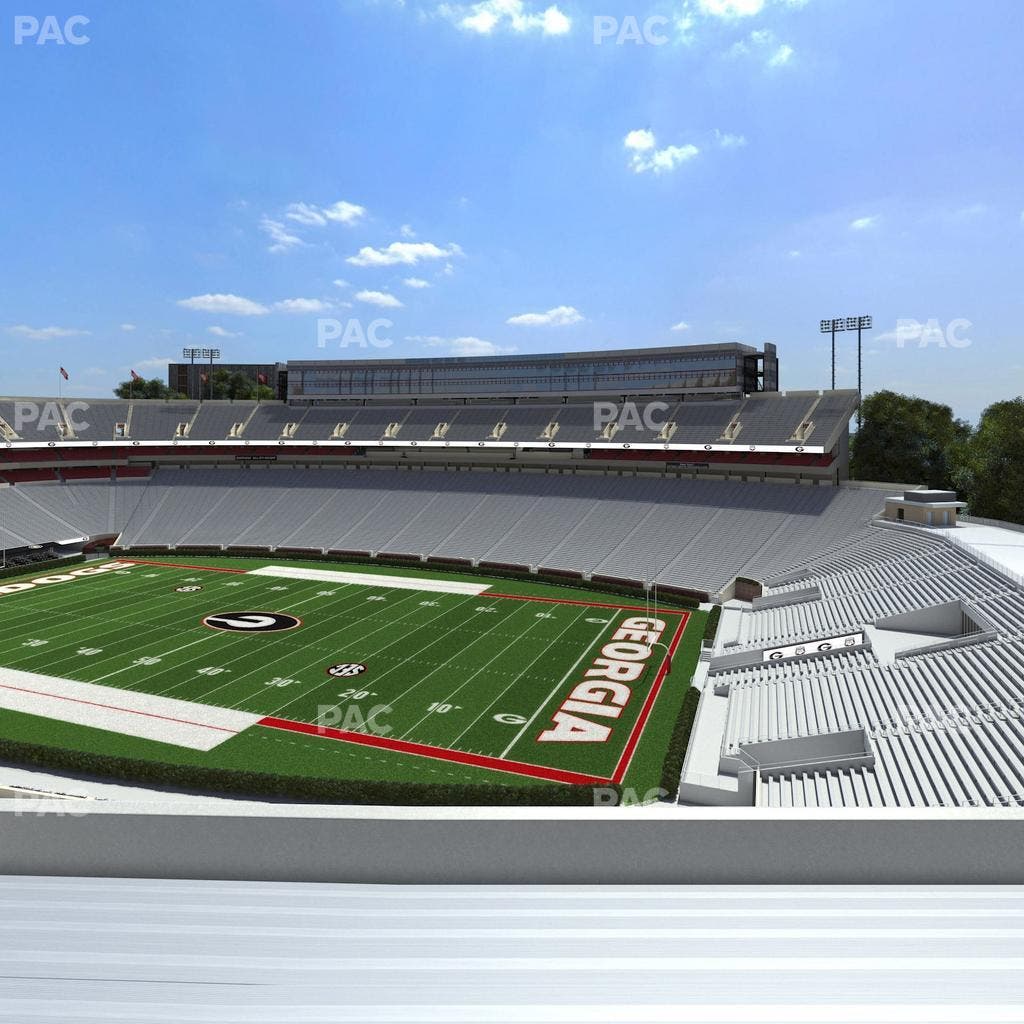 Sanford Stadium - Section 302 Seat View