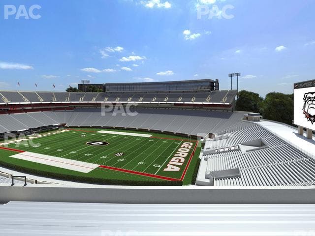 Sanford Stadium - Section 302 Seat View