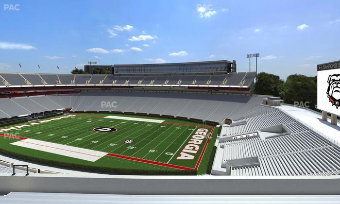 Sanford Stadium - Section 302 Seat View