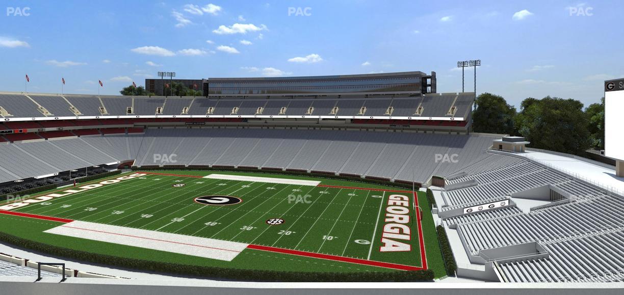 Sanford Stadium - Section 303 Seat View
