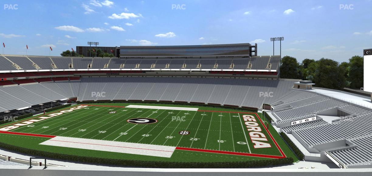 Sanford Stadium - Section 304 Seat View