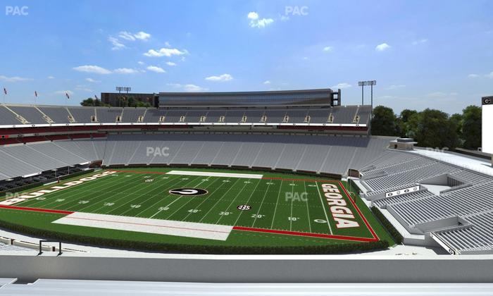 Sanford Stadium - Section 304 Seat View
