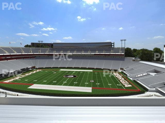 Sanford Stadium - Section 305 Seat View