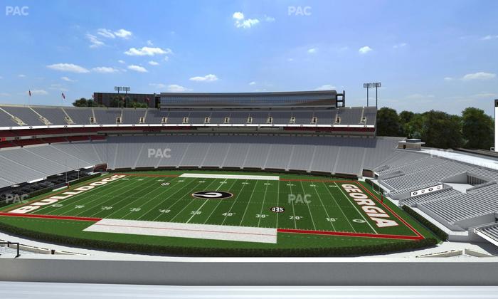 Sanford Stadium - Section 305 Seat View