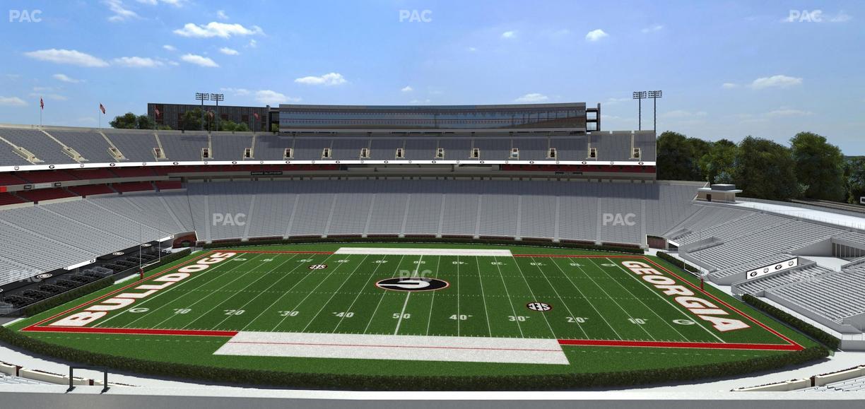 Sanford Stadium - Section 306 Seat View