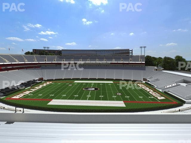 Sanford Stadium - Section 306 Seat View