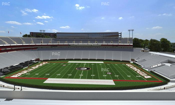 Sanford Stadium - Section 306 Seat View