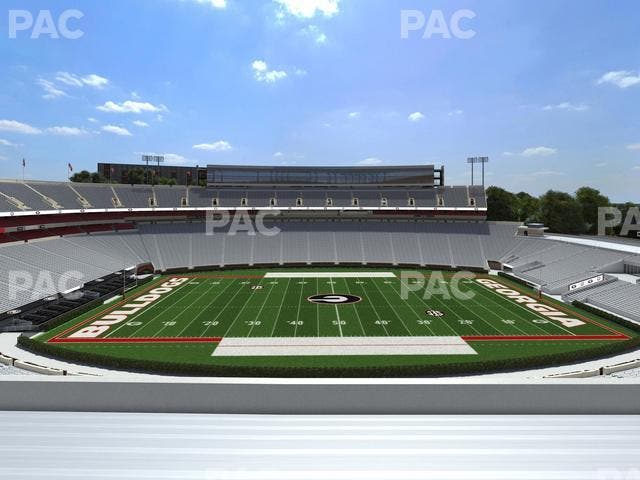 Sanford Stadium - Section 307 Seat View