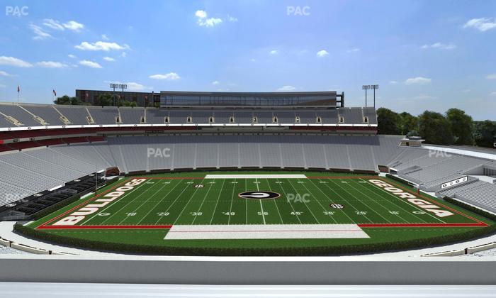 Sanford Stadium - Section 307 Seat View