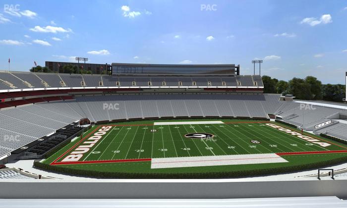 Sanford Stadium - Section 308 Seat View
