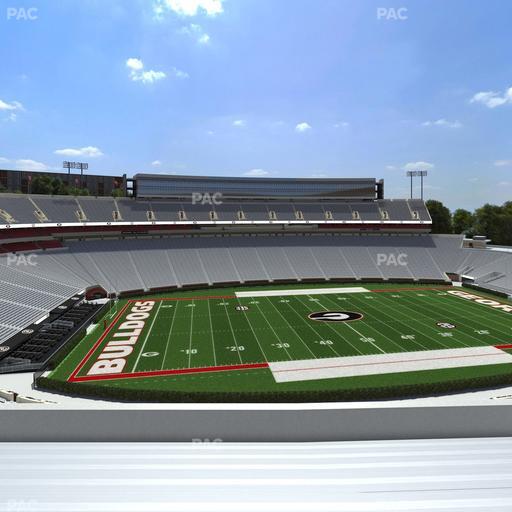 Sanford Stadium - Section 309 Seat View