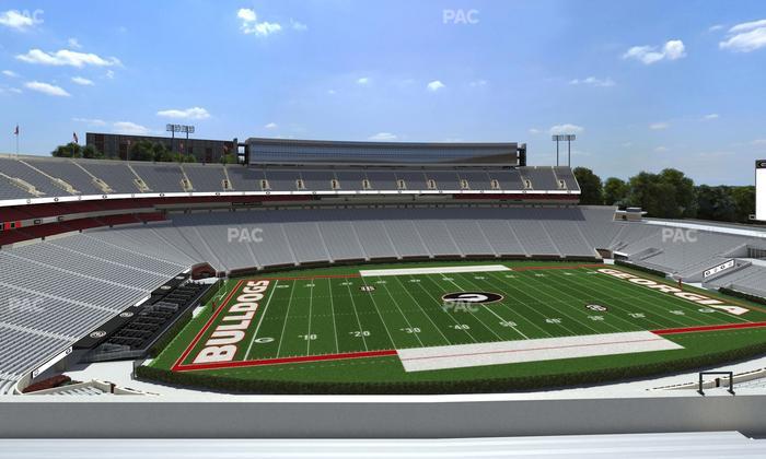 Sanford Stadium - Section 309 Seat View