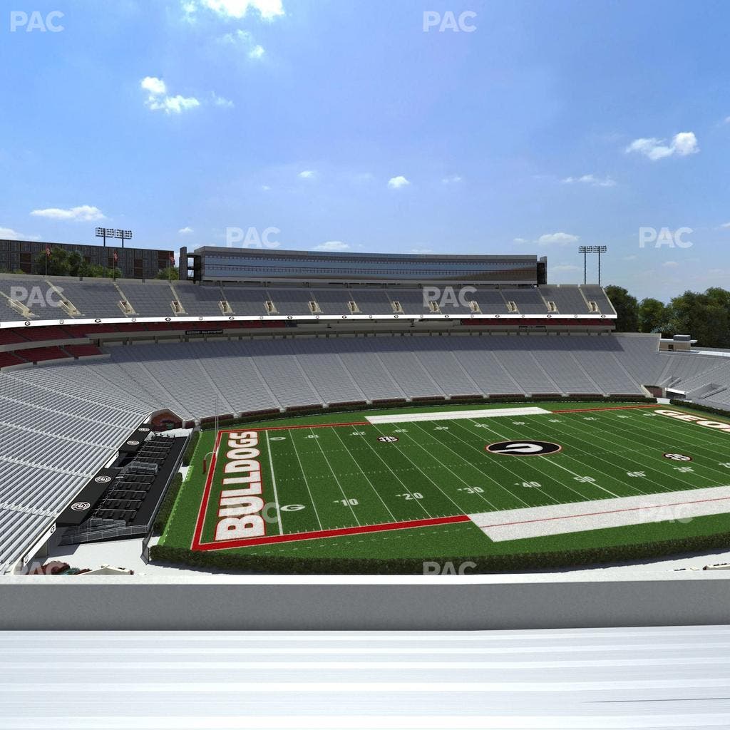 Sanford Stadium - Section 310 Seat View