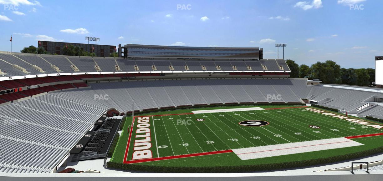 Sanford Stadium - Section 310 Seat View