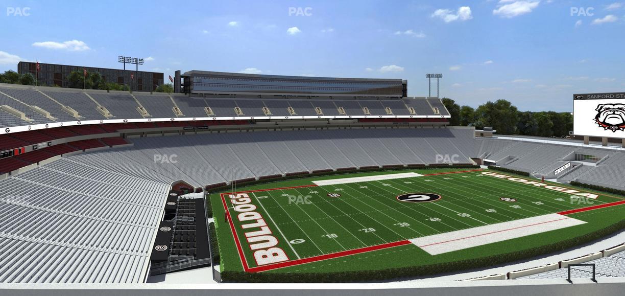 Sanford Stadium - Section 311 Seat View