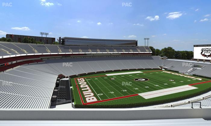 Sanford Stadium - Section 311 Seat View