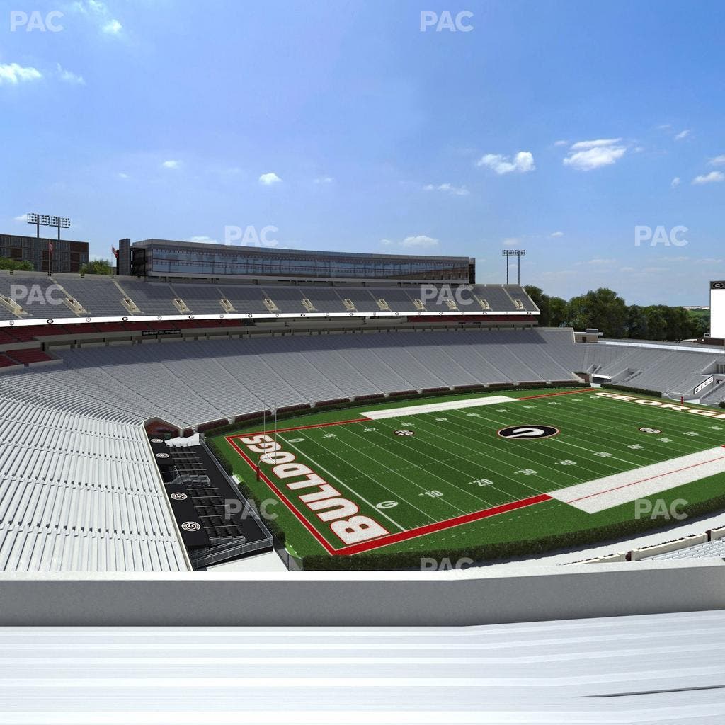 Sanford Stadium - Section 312 Seat View