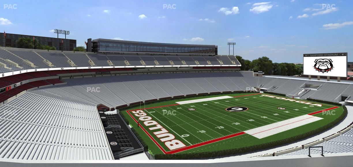 Sanford Stadium - Section 312 Seat View