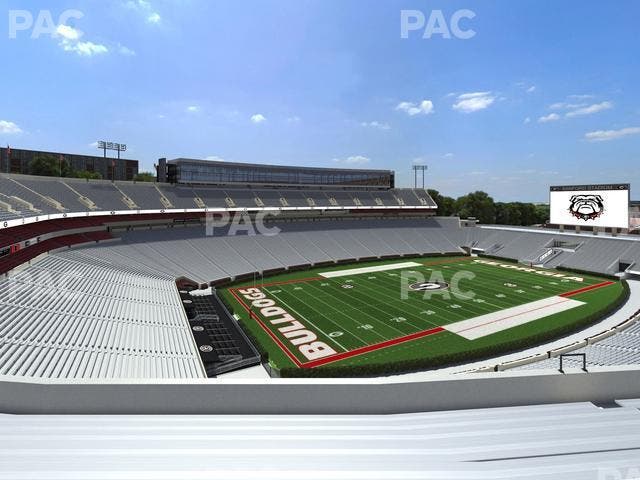 Sanford Stadium - Section 312 Seat View