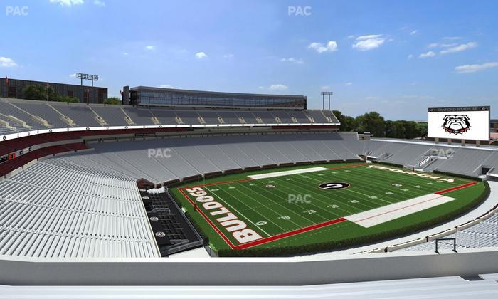 Sanford Stadium - Section 312 Seat View