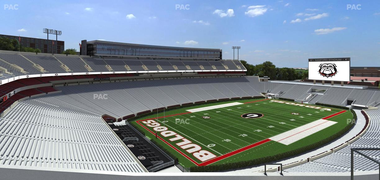Sanford Stadium - Section 313 Seat View