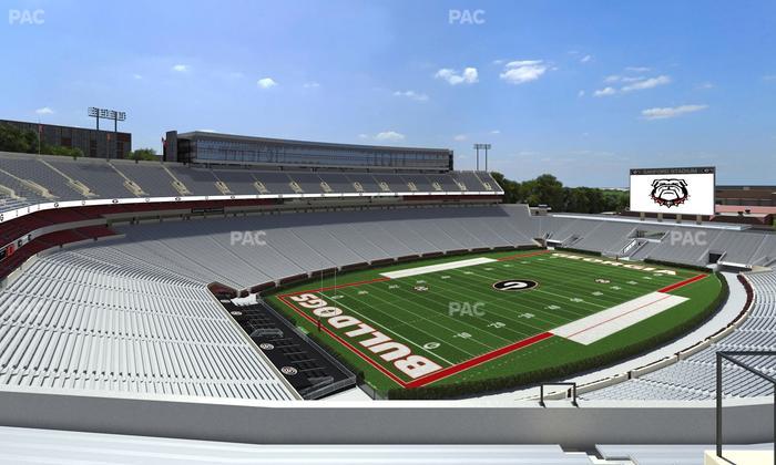 Sanford Stadium - Section 313 Seat View